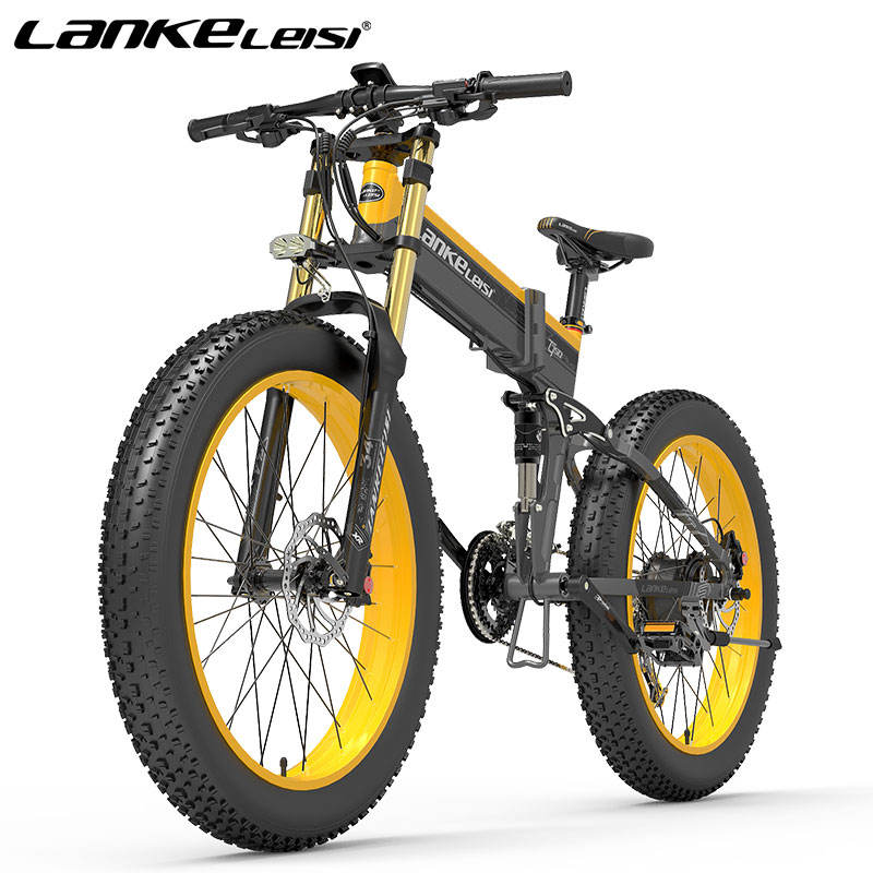EU UK USA Warehouse Stock LANKELEISI XT750PLUS 1000W electric bicycle 48v 17.5ah 26 Inch fat tire mountain electric bike