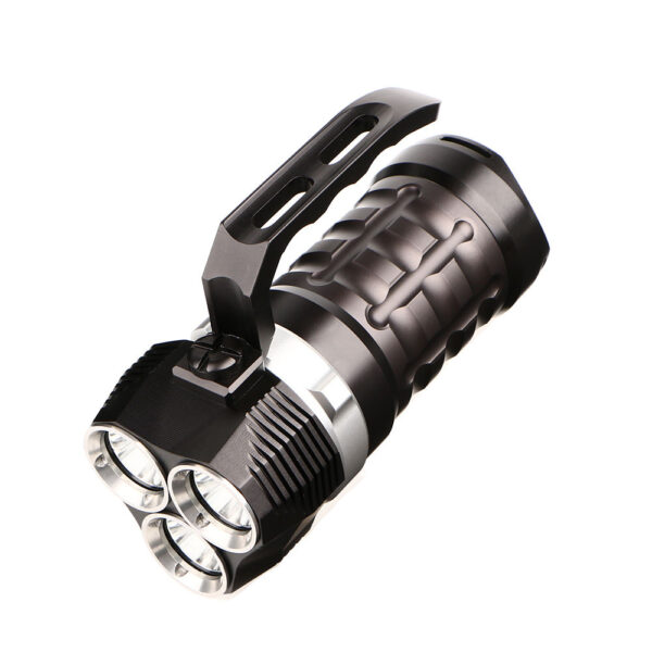 Outdoor waterproof diving underwater 100m rechargeable dive LED flashlight - Image 4