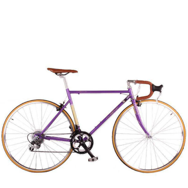 700C Carbon steel retro road bike vintage racing travel bicycle city bike - Image 3