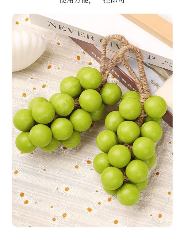 Home decoration gift handmade travel business trip grape soap aromatherapy 30pcs - Image 5