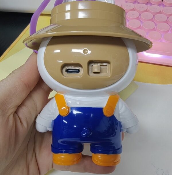 POP MART Labubu mini USB type C charger fan - Image 4