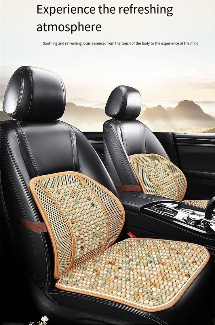 Summer Handmade Chinese Traditional Bodhi beads, universal cool mat for cars, trucks and offices