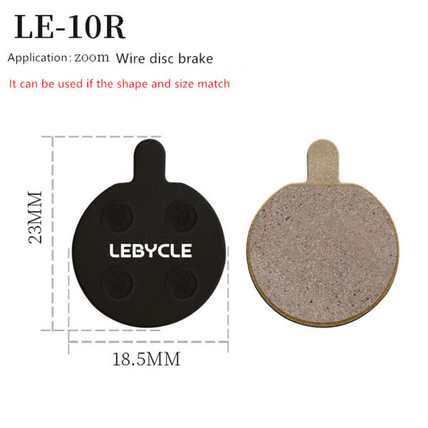 Mountain bike road bicycle brake pads, resin brake pads, semi-metal disc brake pads, brake pads, original accessories - Image 8