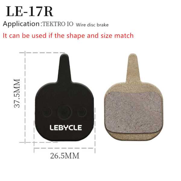 Mountain bike road bicycle brake pads, resin brake pads, semi-metal disc brake pads, brake pads, original accessories - Image 6