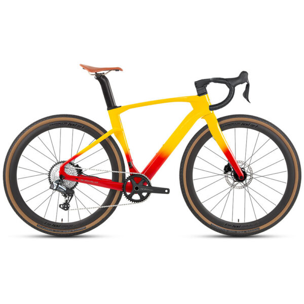 Carbon wireless electric transmission bicycle 13 speed  gravel road bike