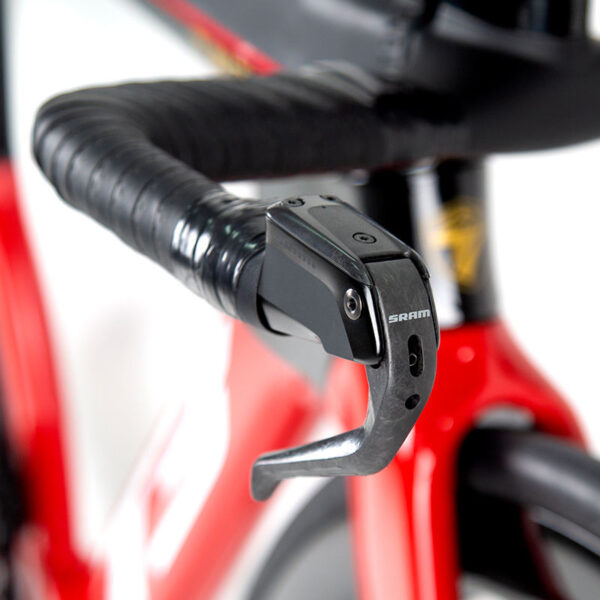 Full carbon TT Sram AXS wireless electric transmission 2*12 speed triathlon bike - Image 7